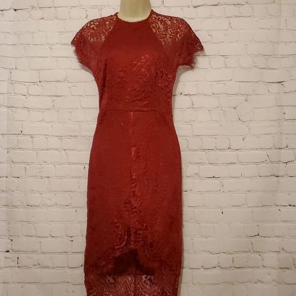 YOINS Dresses & Skirts - 👀**FALL SALE** Red Lace Dress